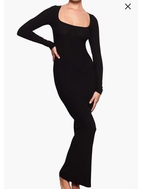 SKIMS Soft Lounge Black Dress S NWT